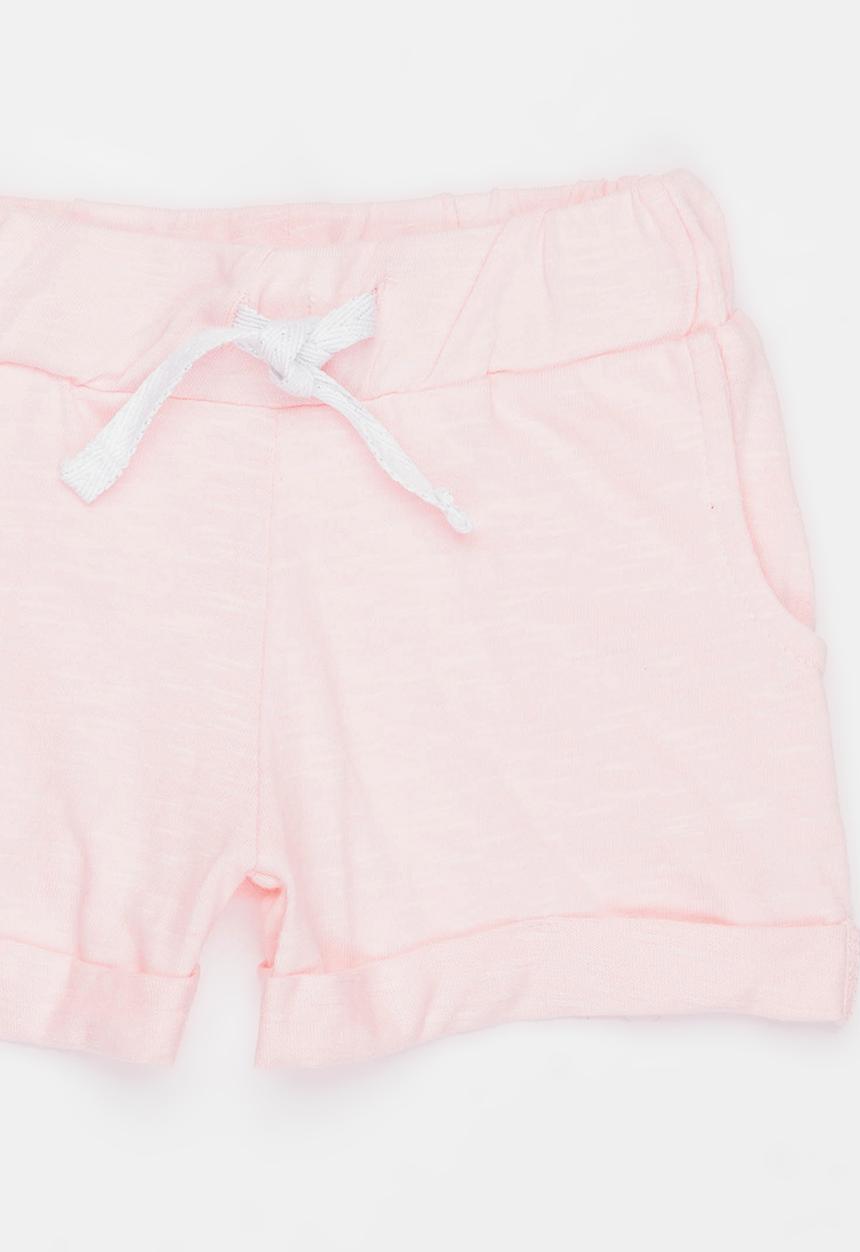 MINOTI - Basic Slub Jersey Short Mid Pink