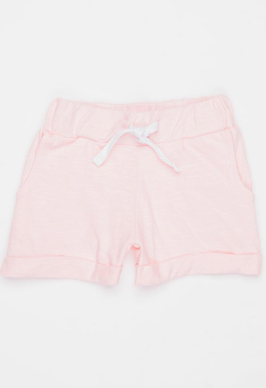 MINOTI - Basic Slub Jersey Short Mid Pink