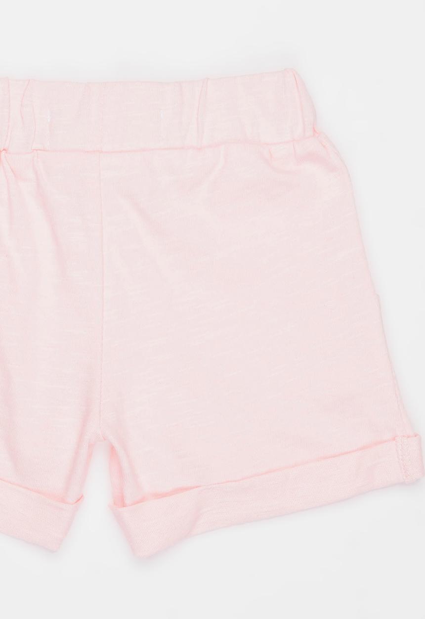 MINOTI - Basic Slub Jersey Short Mid Pink