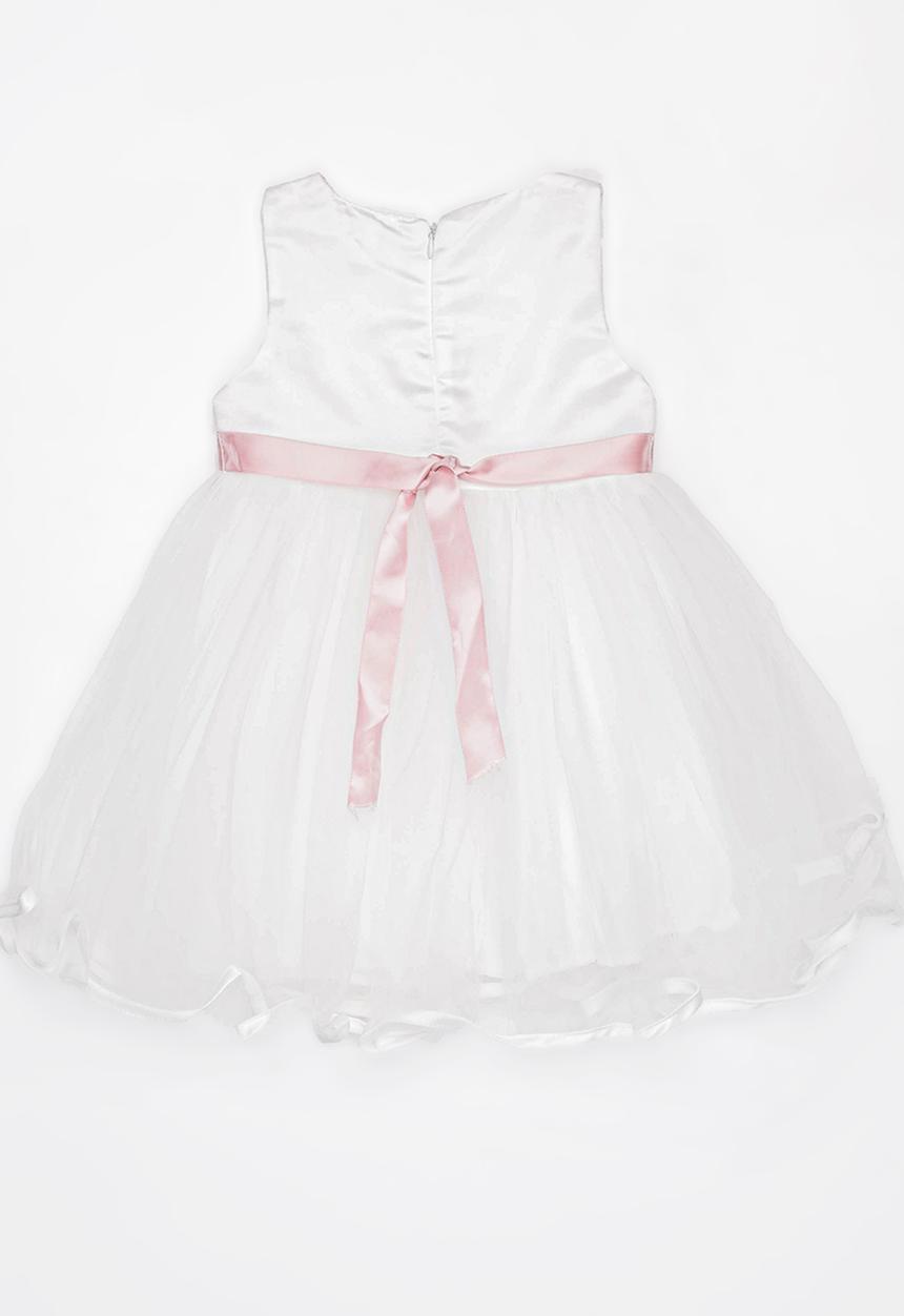 Pop Candy - Printed Dress White