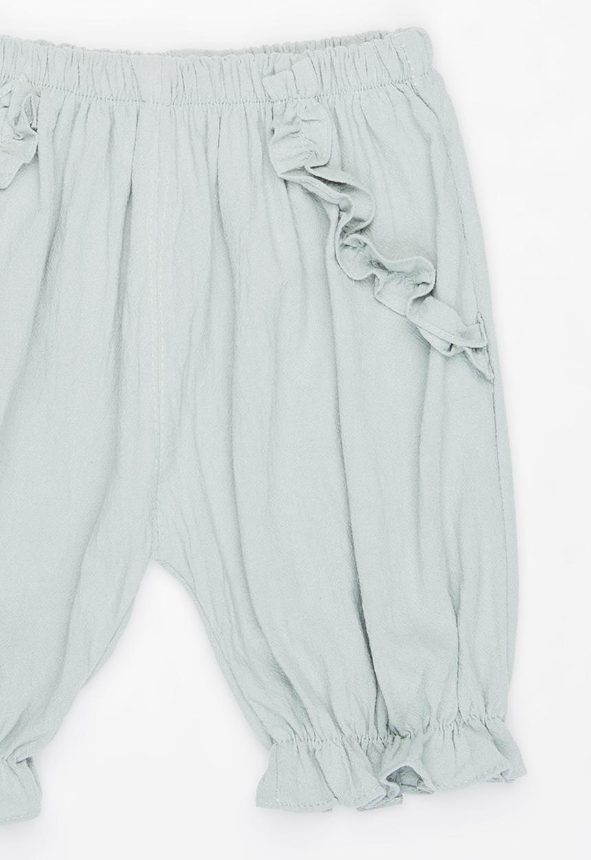Pop Candy - Blouse and short set - pink & grey 