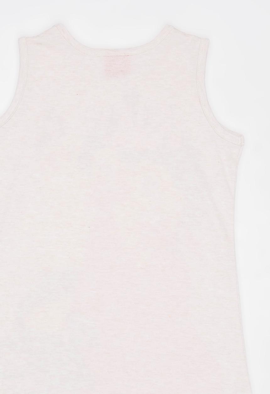 Pop Candy - Princess  Pj Vest Off White