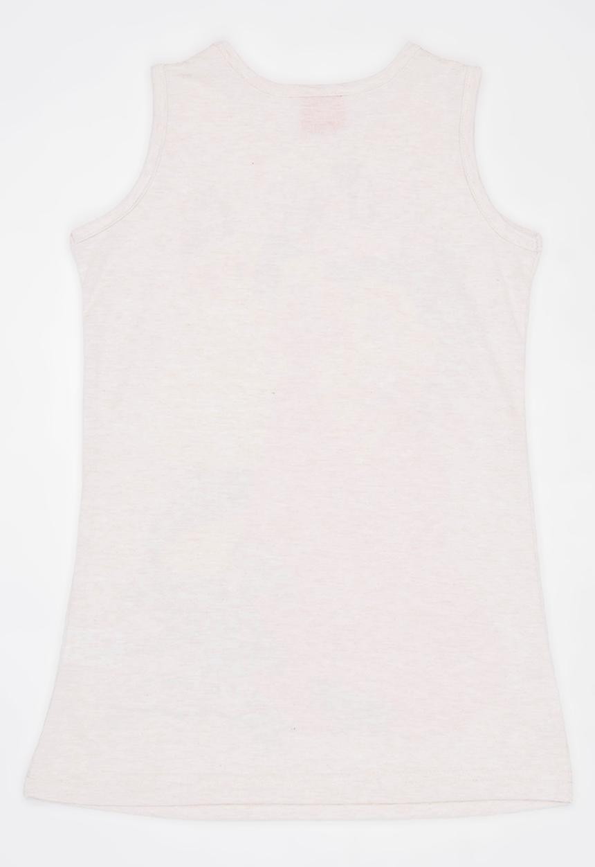 Pop Candy - Princess  Pj Vest Off White