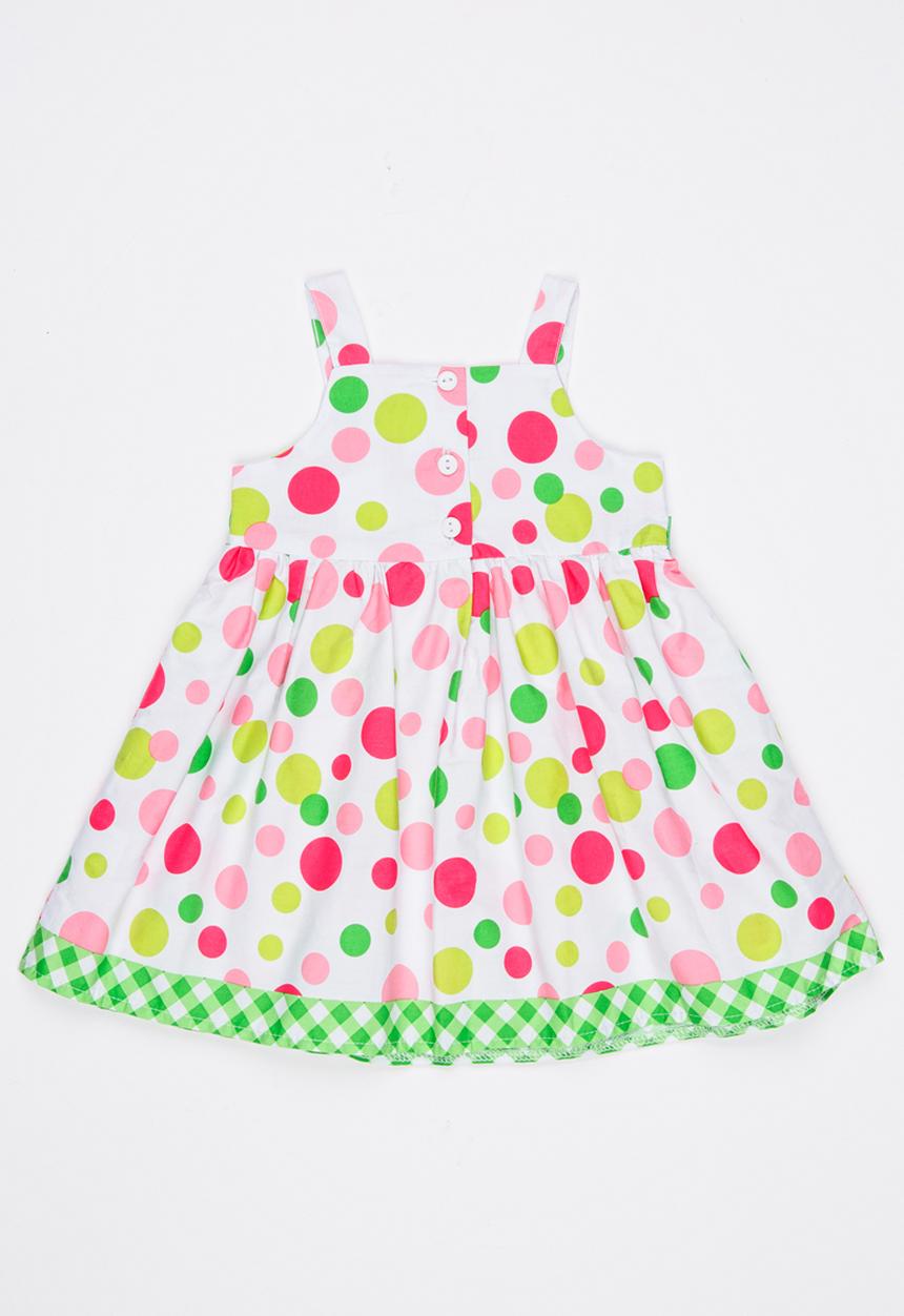 Twin Clothing - Spotted Printed Dress Multi-colour