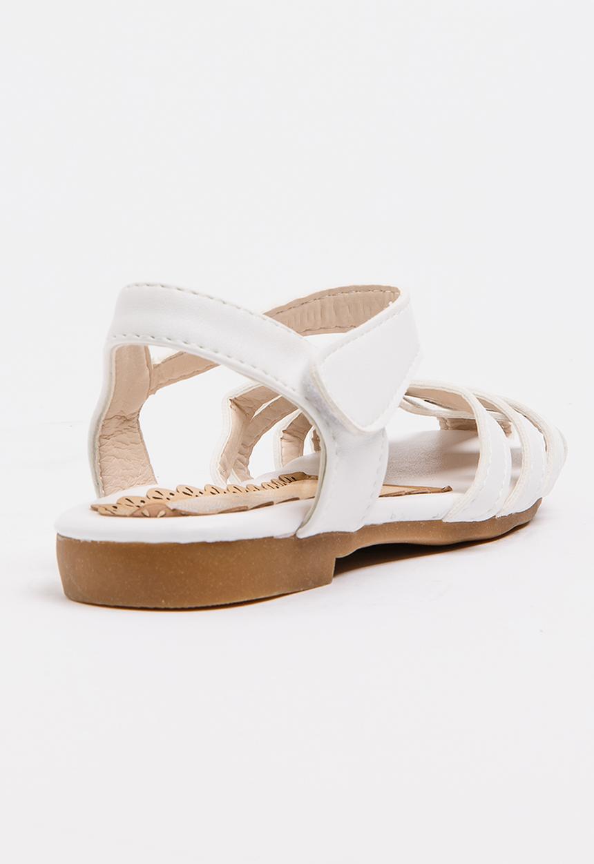 Pop Candy - Cage Sandals White