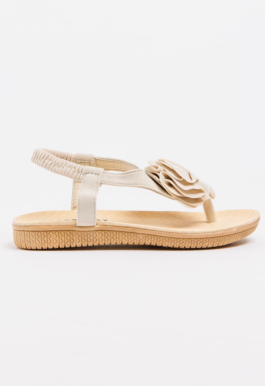 Pop Candy - Flower Sandal Nude