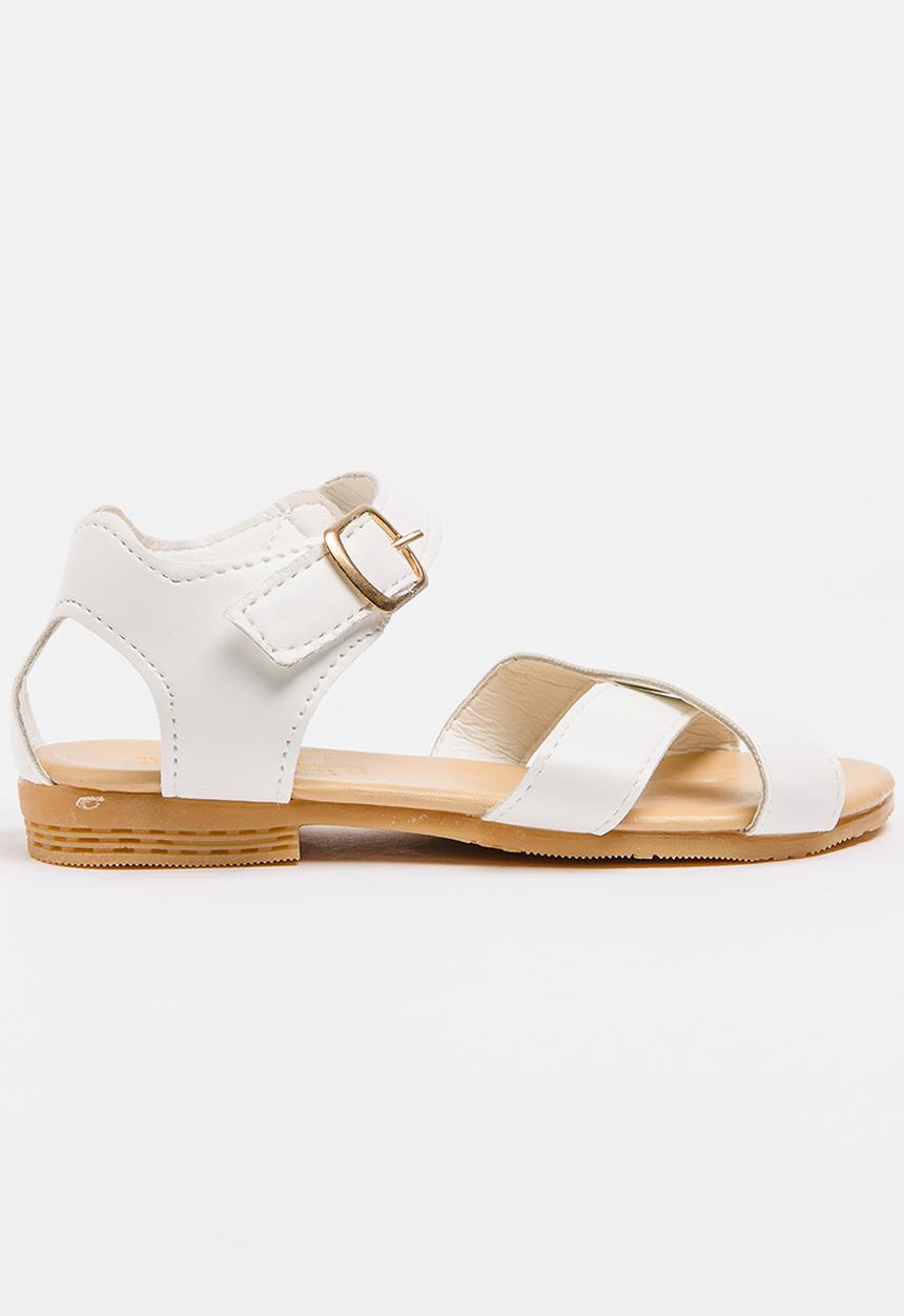 Pop Candy - Strappy Sandals White