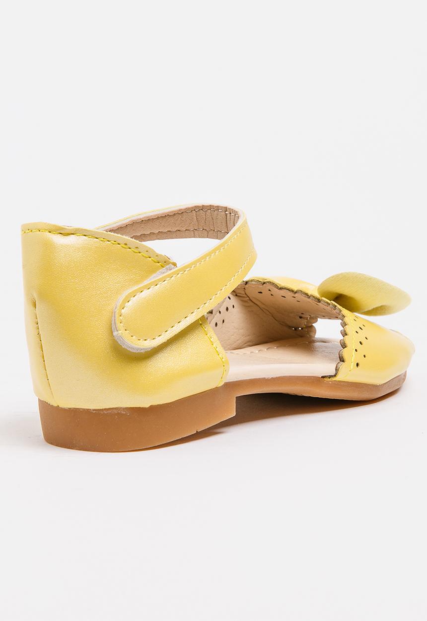 Pop Candy - Cage Sandals Yellow