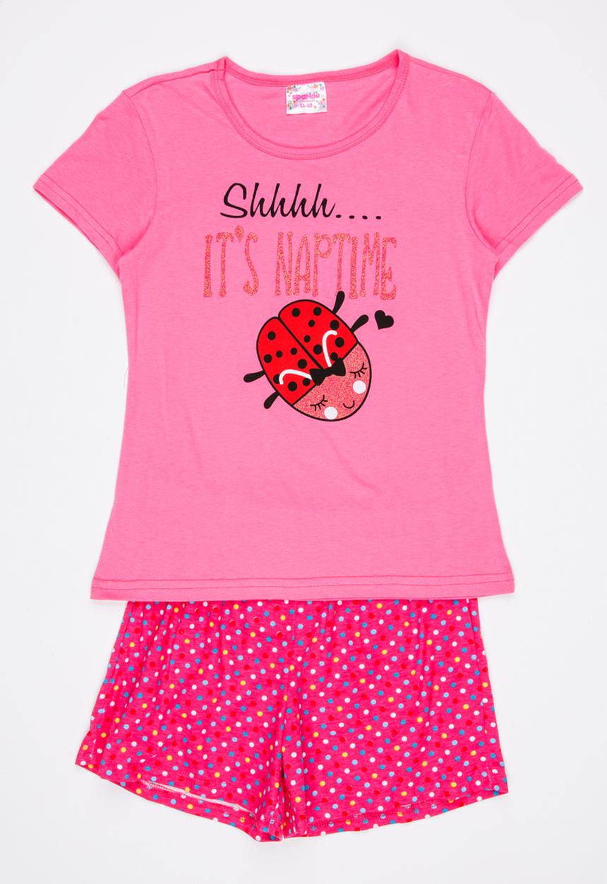 Twin Clothing - Pj Set Dark Pink