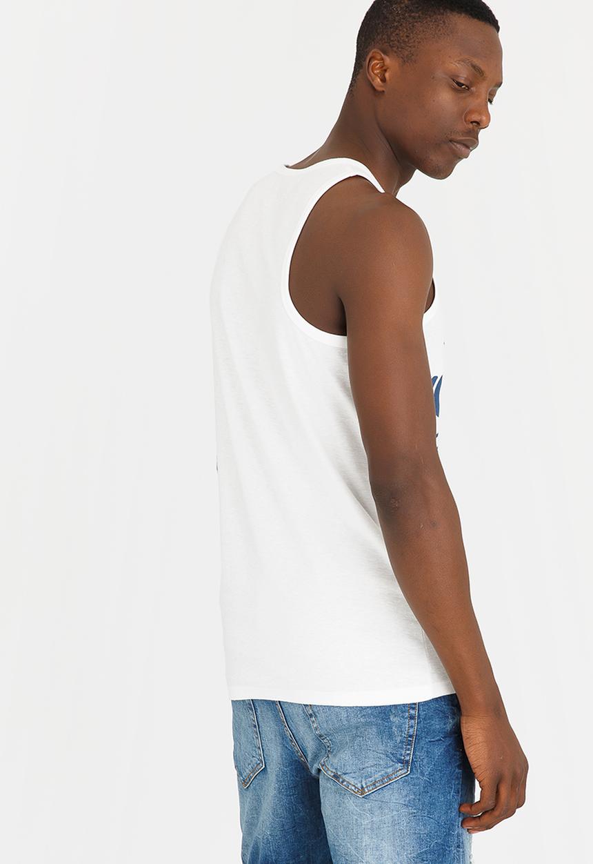 Jack & Jones - Statement Tank Top White
