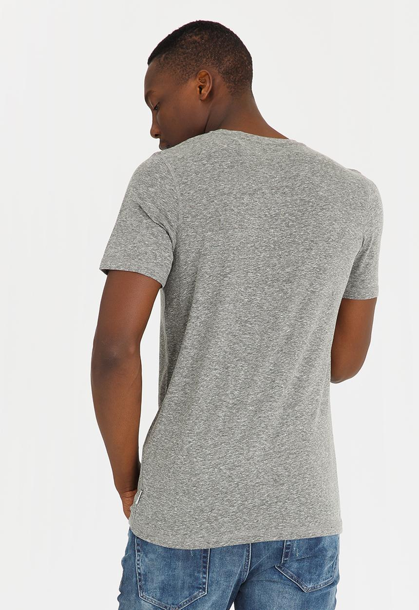 Jack & Jones - Jolla Crew Neck Tee Grey
