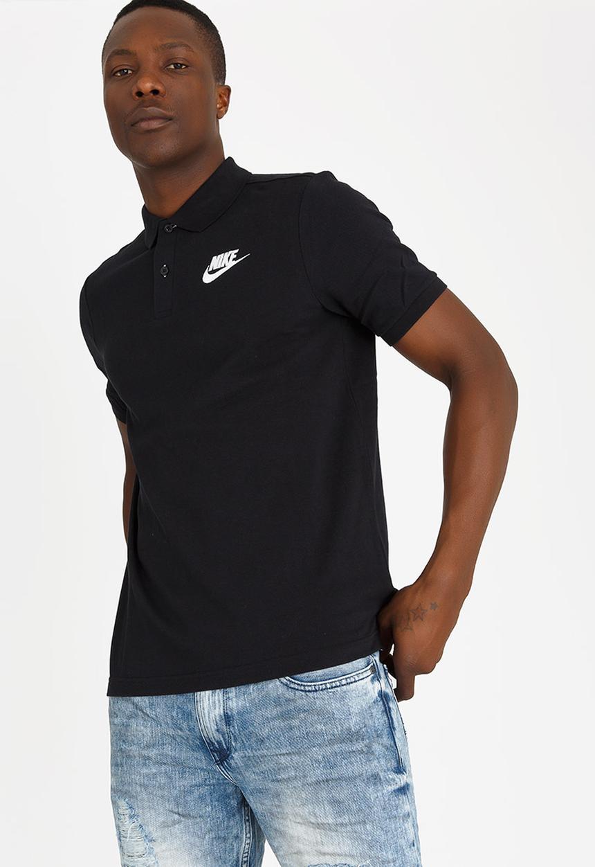 Nike - NSW Polo Pique Matchup Black and White