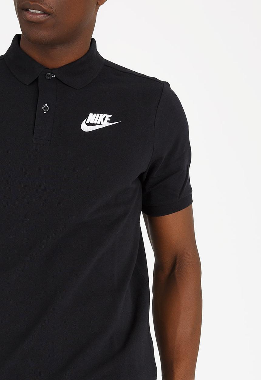Nike - NSW Polo Pique Matchup Black and White