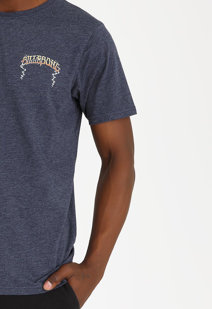 Billabong  - Ring Of Fire Tee Dark Blue
