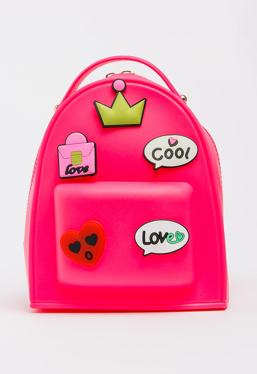 Pop Candy - Printed Backpack Mid Pink