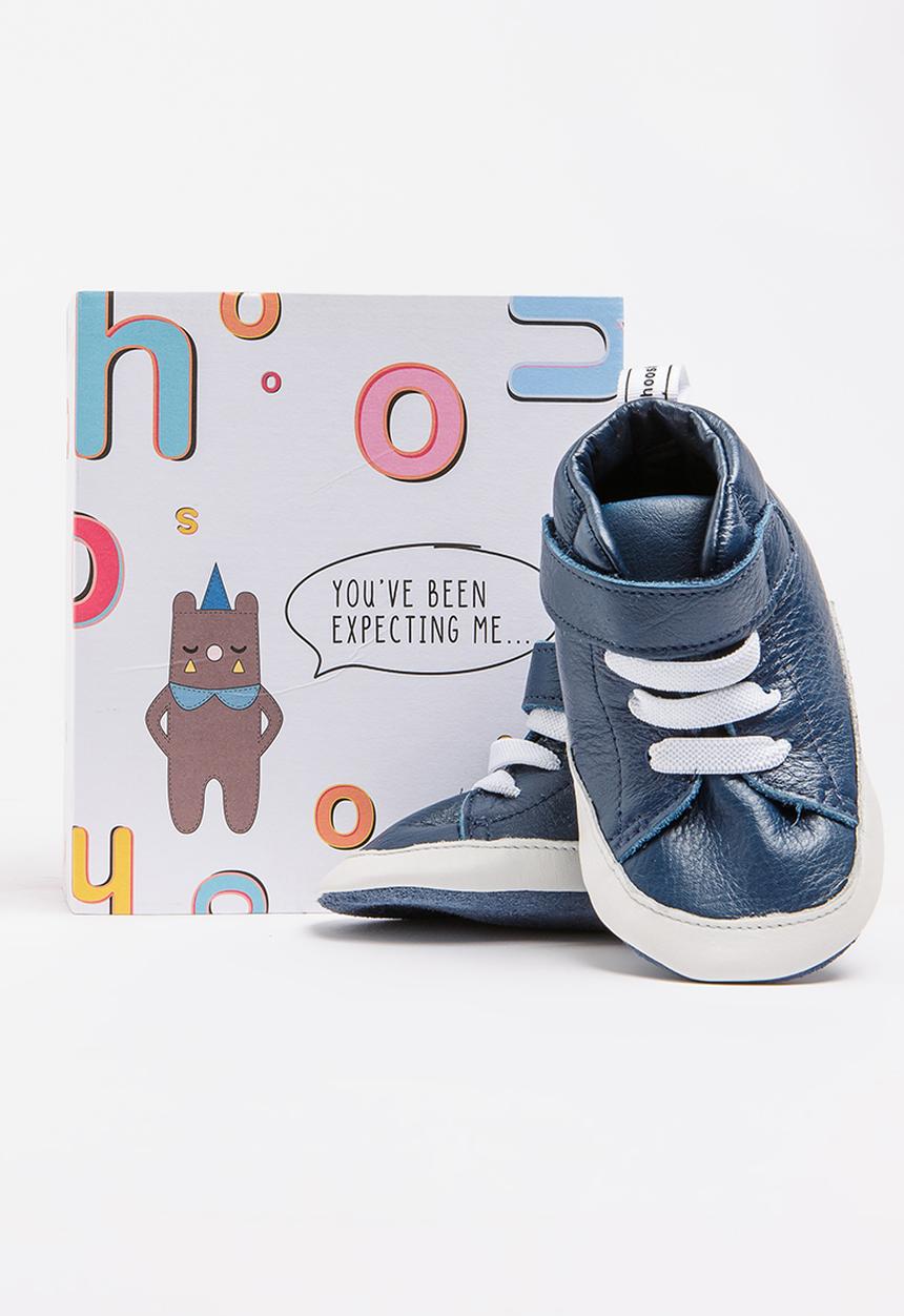 shooshoos - All Aboard  High  Top Sneaker Navy
