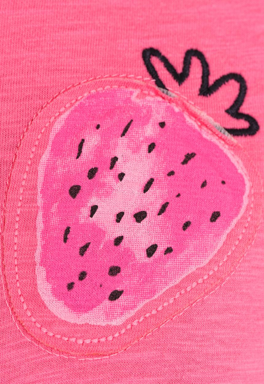 Soobe - Girl Short Sleeve Tee Mid Pink