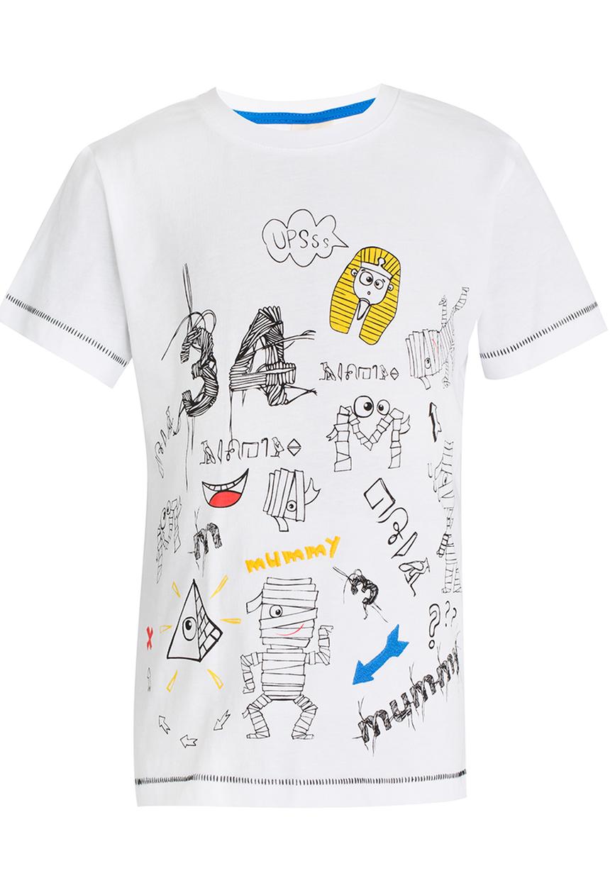 Soobe - Printed Tee White