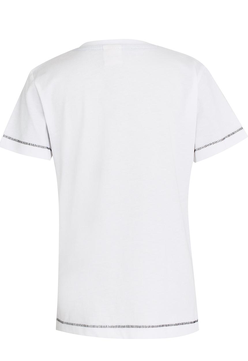 Soobe - Printed Tee White