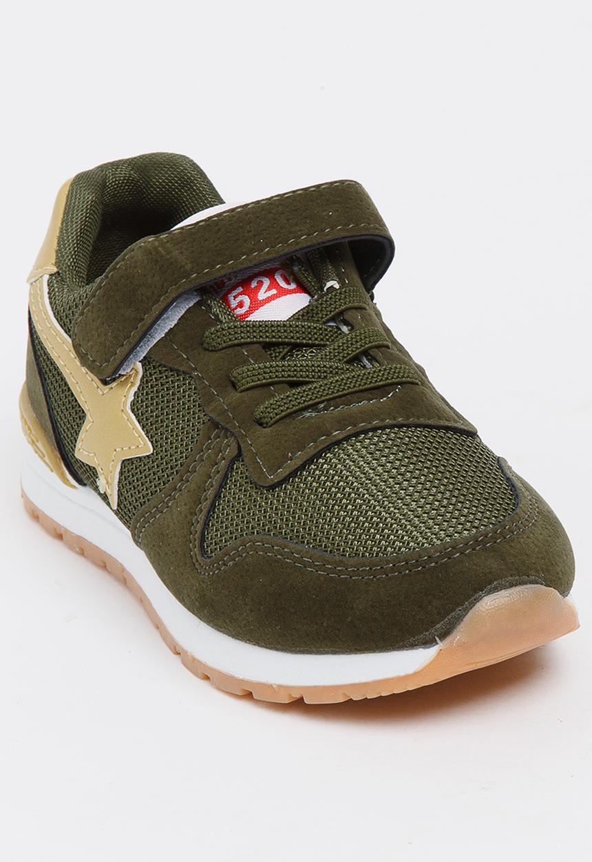 Pop Candy - Boys Low Sneakers Green