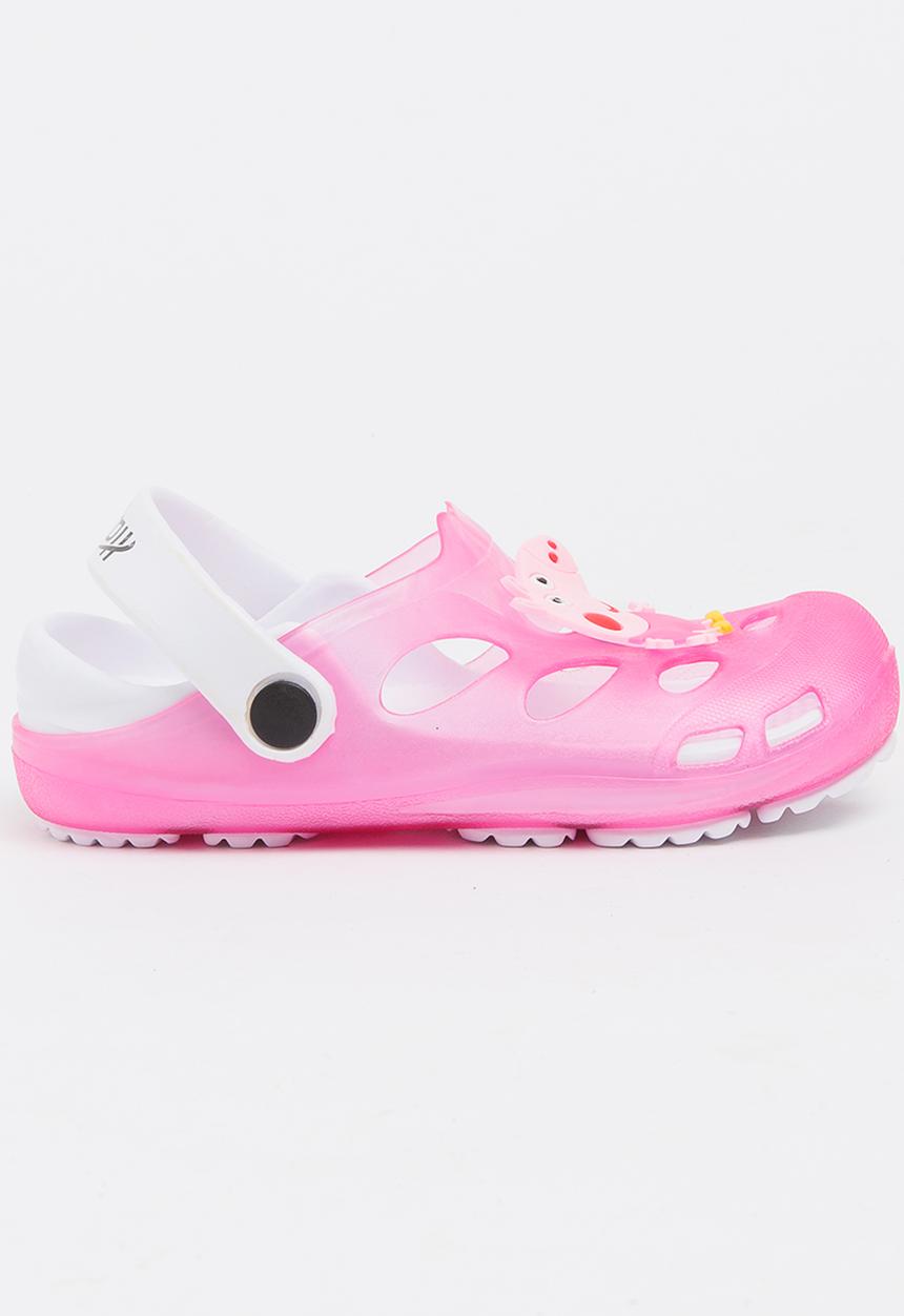 Pop Candy - Printed Sandals Pale Pink