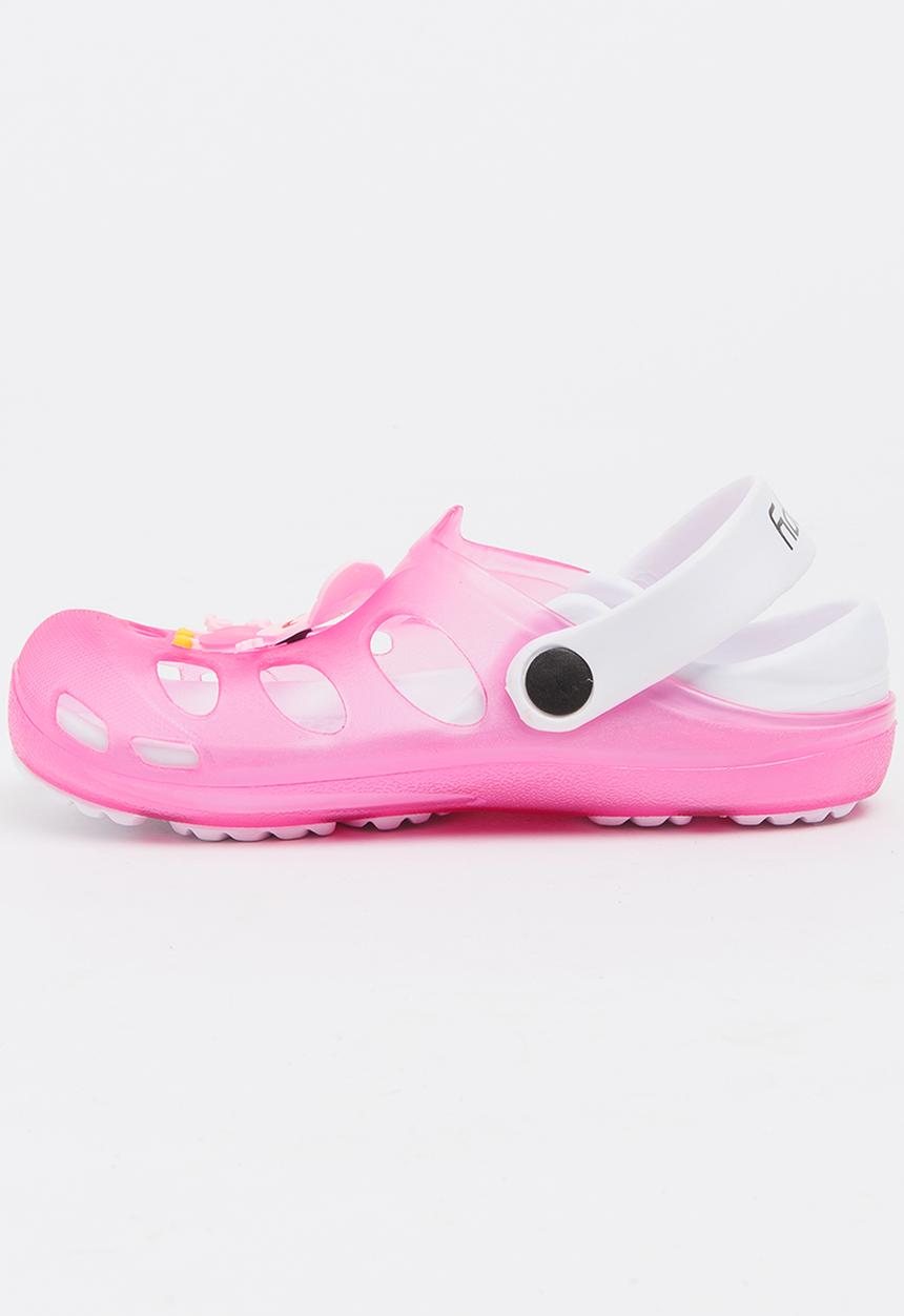 Pop Candy - Printed Sandals Pale Pink