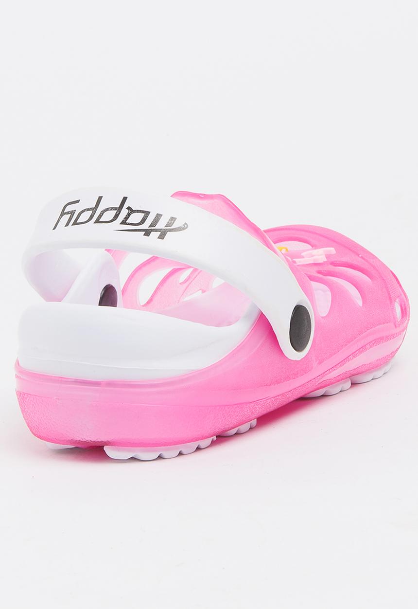 Pop Candy - Printed Sandals Pale Pink