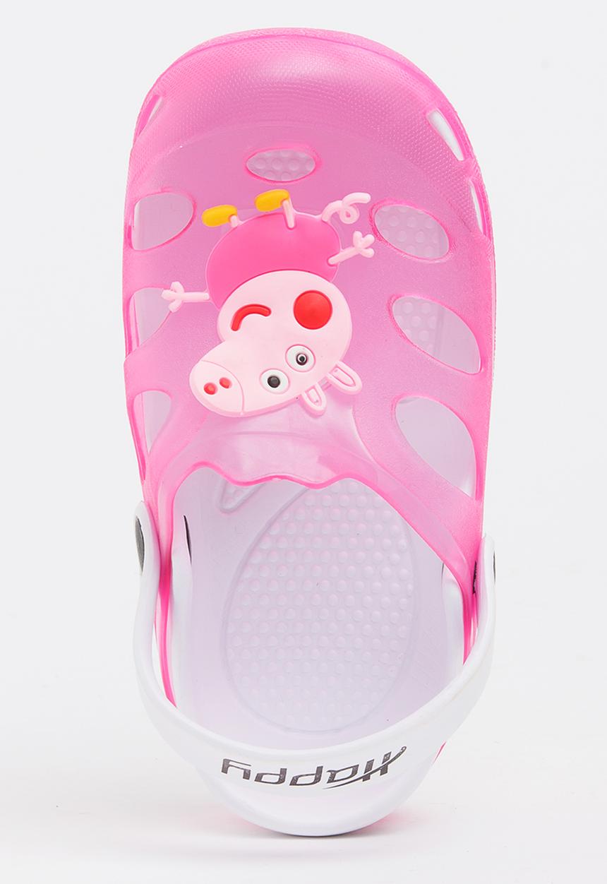 Pop Candy - Printed Sandals Pale Pink