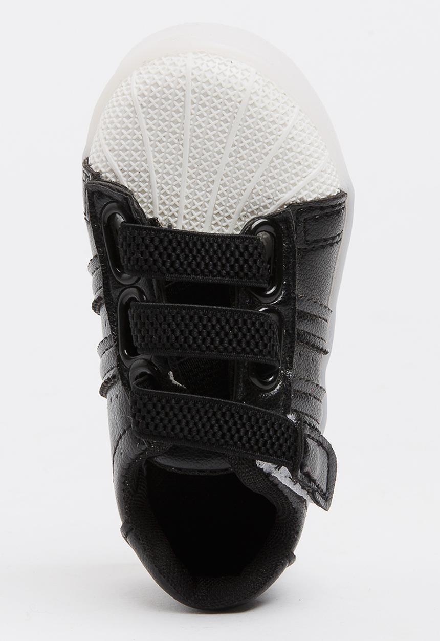 Pop Candy - Boys Light up Sneakers Black