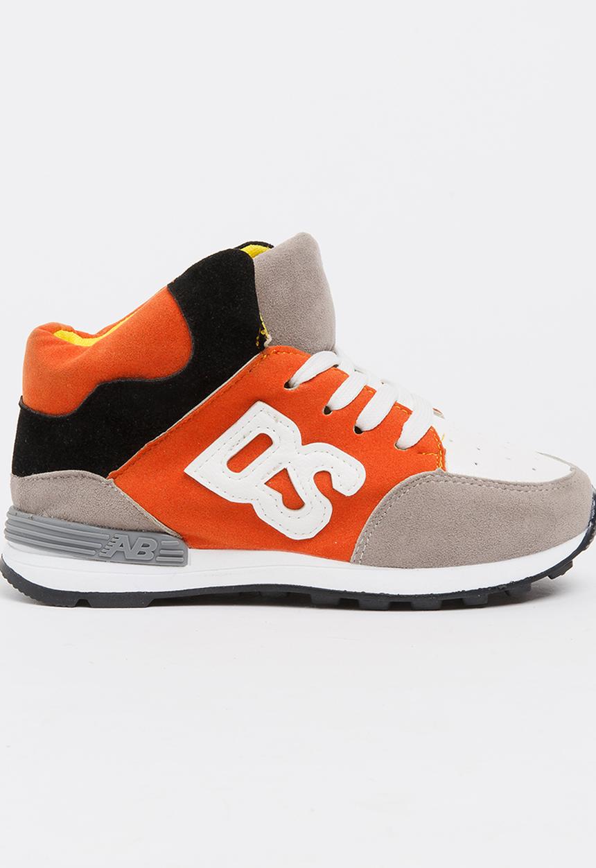 Pop Candy - Hi Top Sneakers Orange