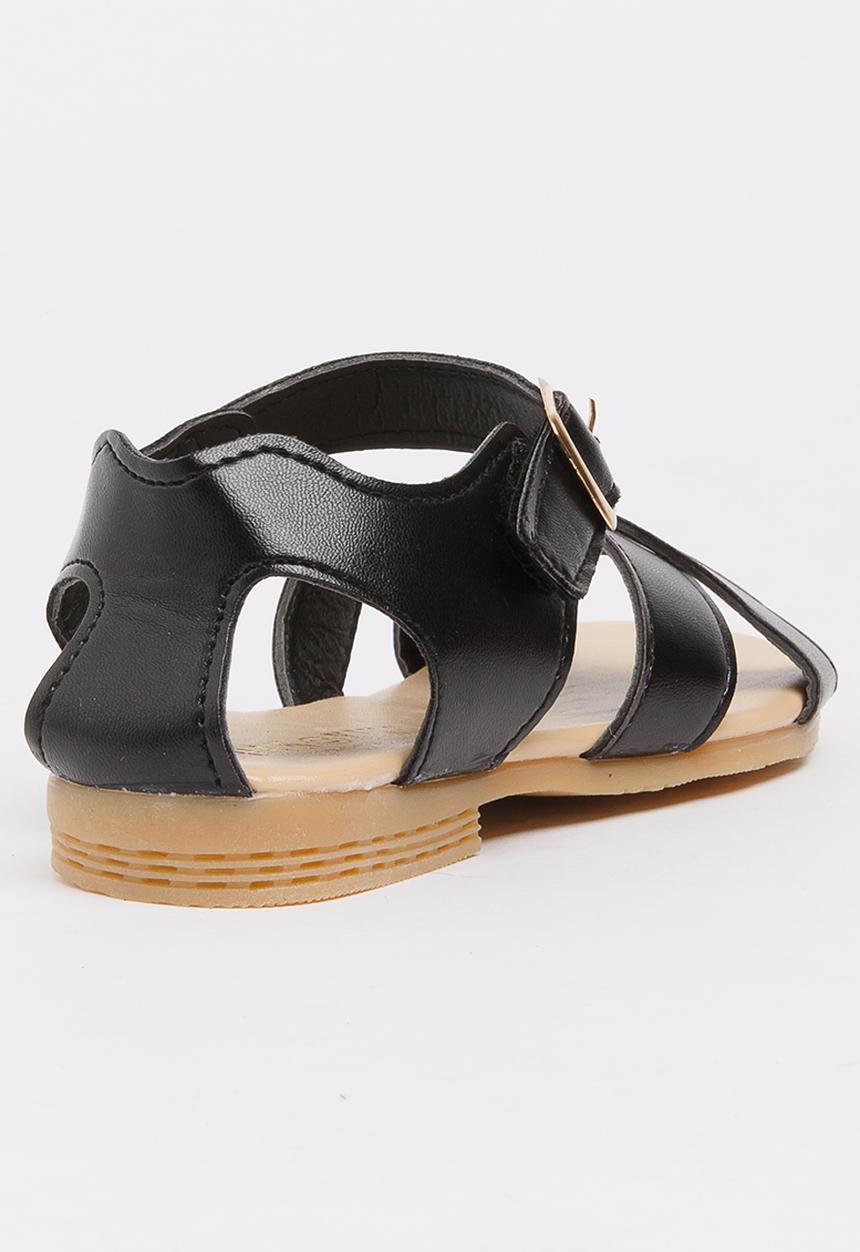 Pop Candy - Strappy Sandals Black
