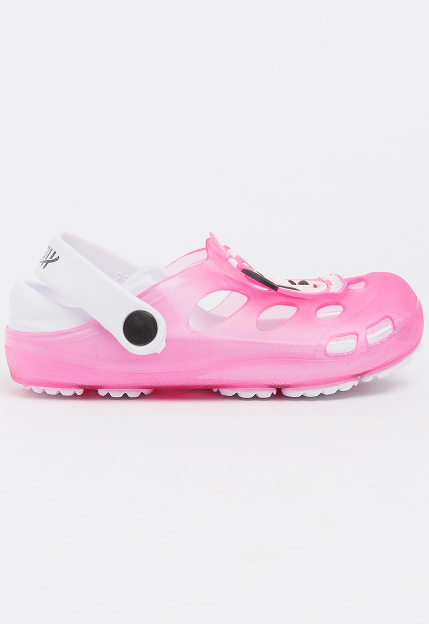 Pop Candy - Printed Sandals Pale Pink