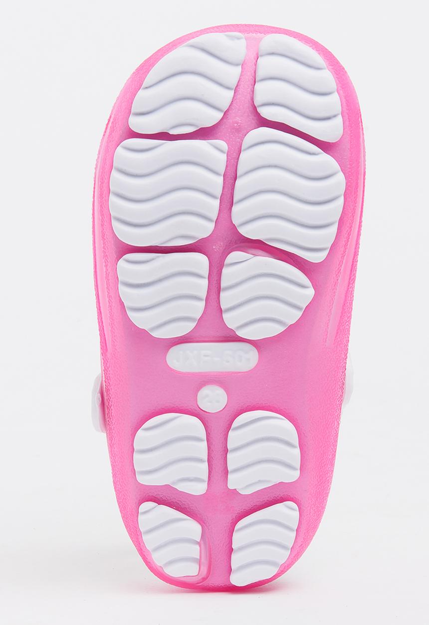 Pop Candy - Printed Sandals Pale Pink
