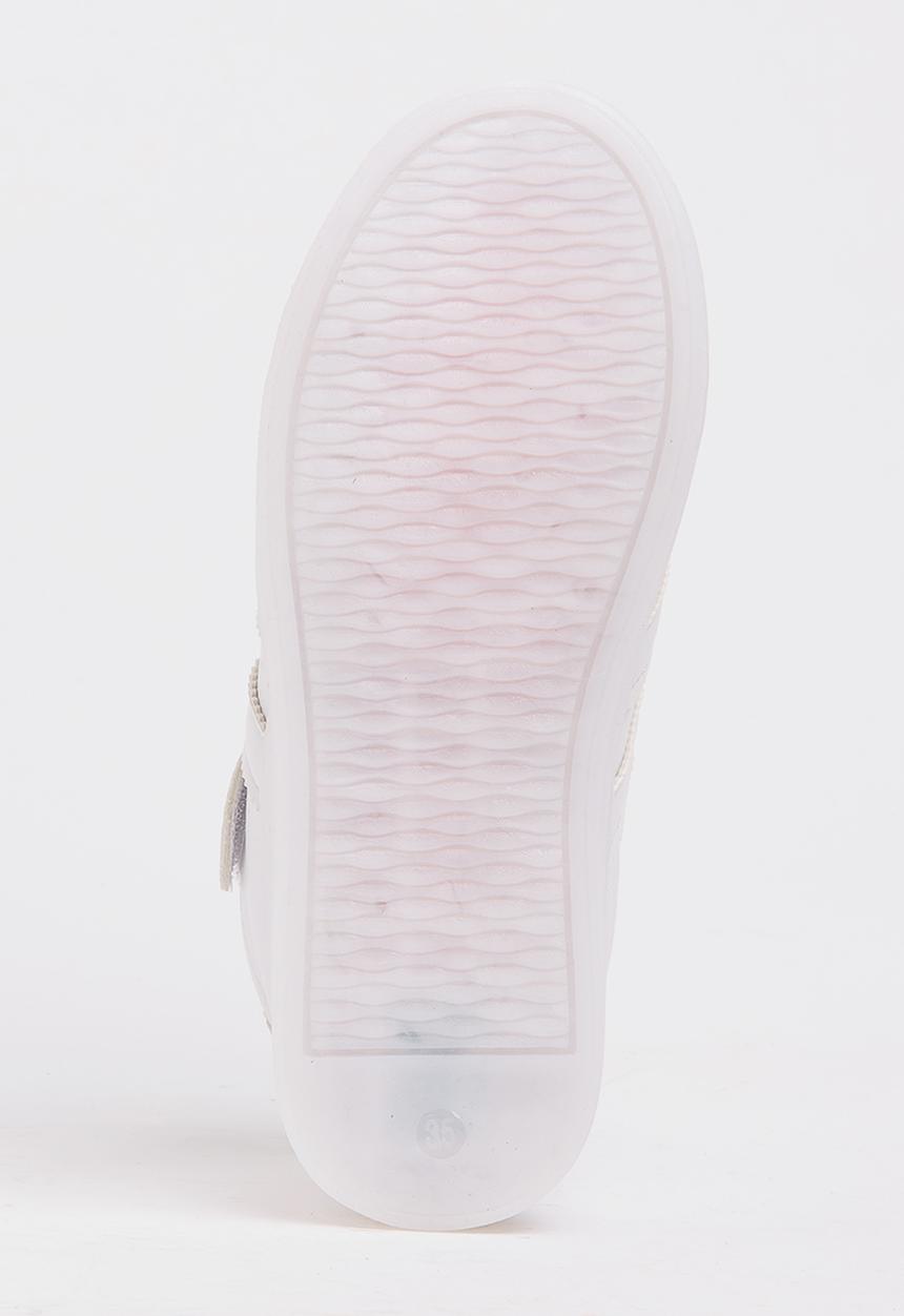 Pop Candy - Boys Light up Sneakers White