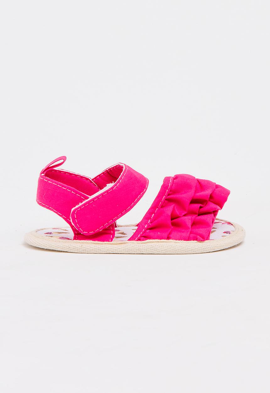 Pop Candy - Ruffle Sandal Mid Pink