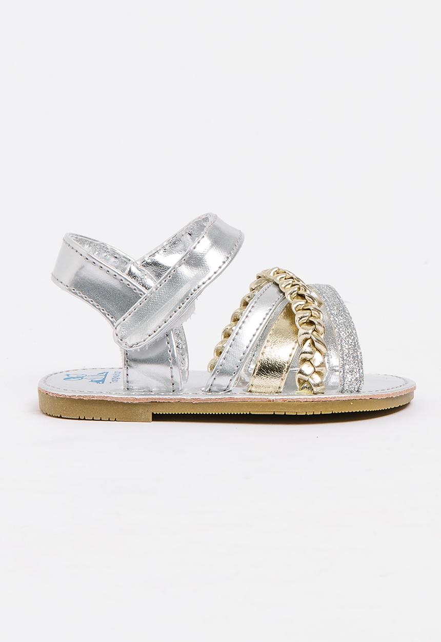 Pop Candy - Metallic Sandal Silver
