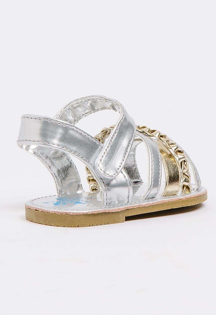 Pop Candy - Metallic Sandal Silver
