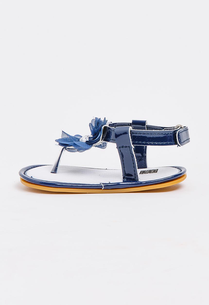 Pop Candy - Embellished Sandal Navy