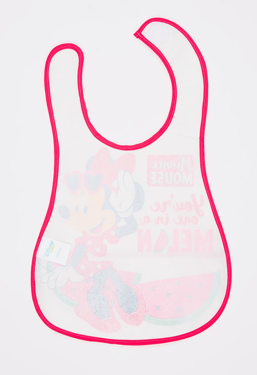 Character Baby - Minnie Mouse Catcher Bib Dark Pink
