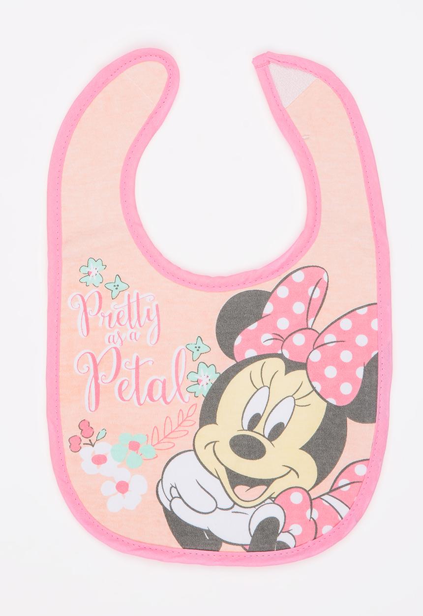 Character Baby - Printed Jersey Bib Mid Pink