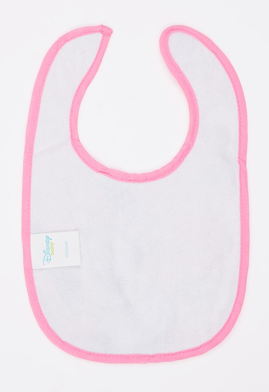 Character Baby - Printed Jersey Bib Mid Pink