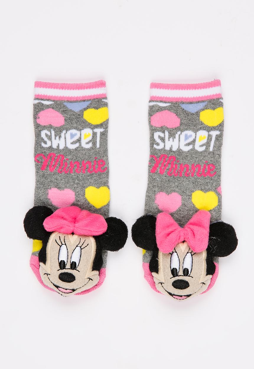 Character Baby - Printed Rattle Socks Multi-colour