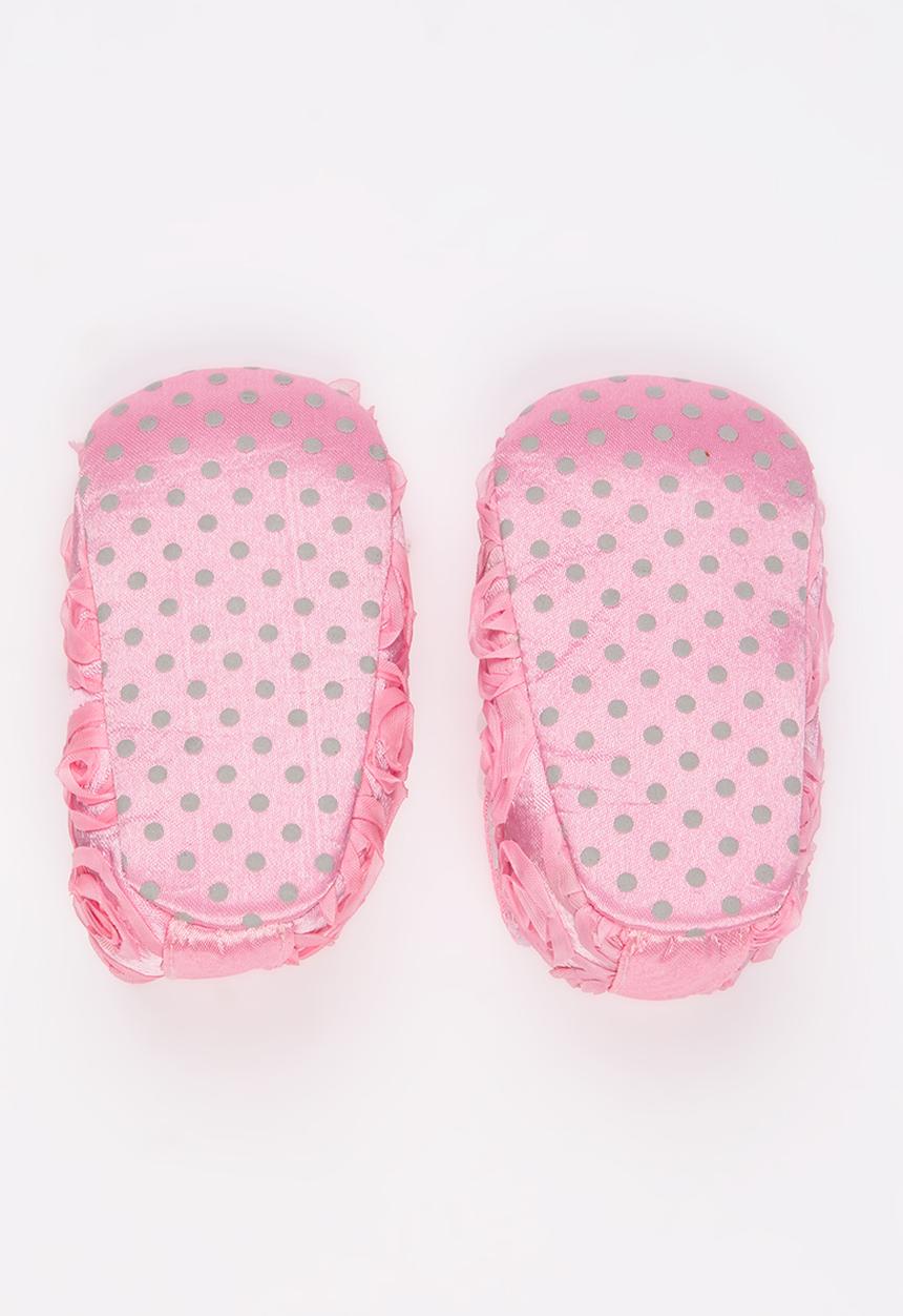 Pop Candy - Satin Pumps Pale Pink
