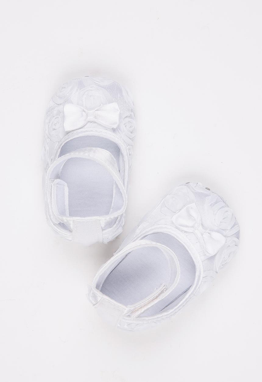 Pop Candy - Satin Pumps White