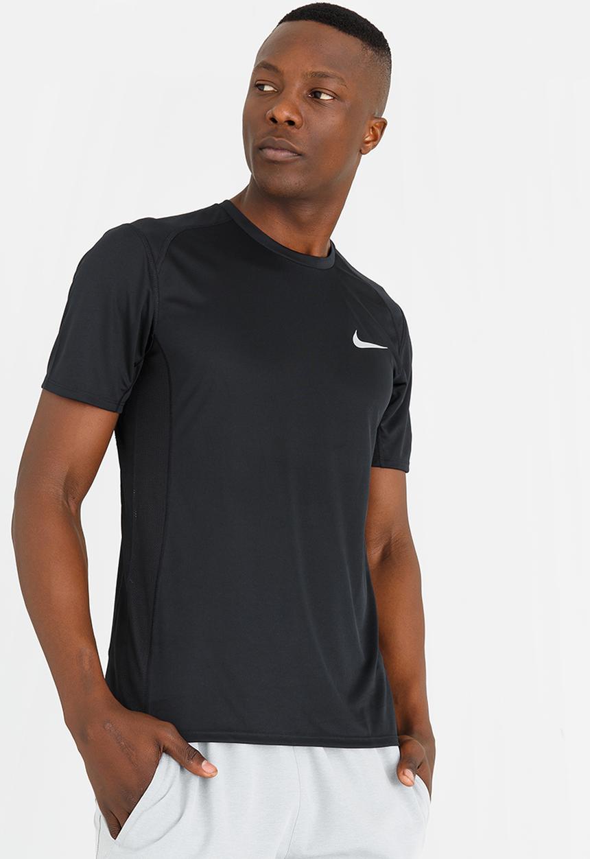 Nike - Nike Dry Miler Running Top Black