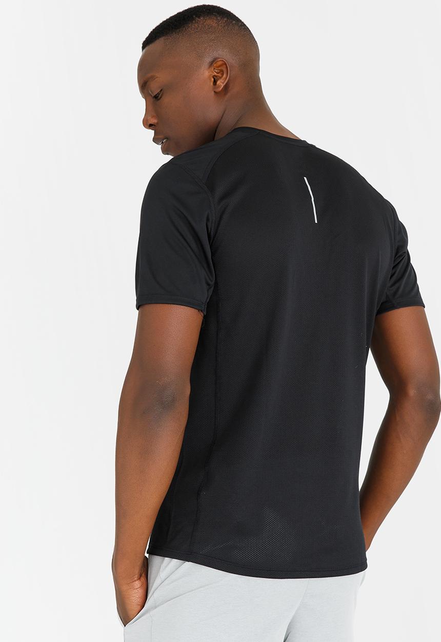 Nike - Nike Dry Miler Running Top Black