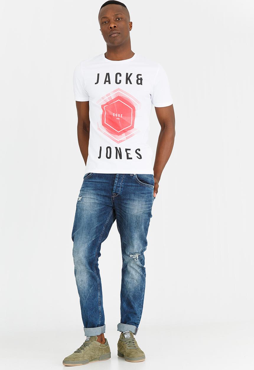 Jack & Jones - Note Tee White
