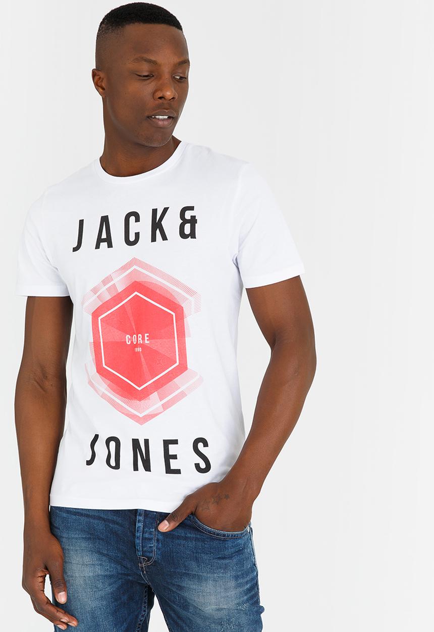 Jack & Jones - Note Tee White