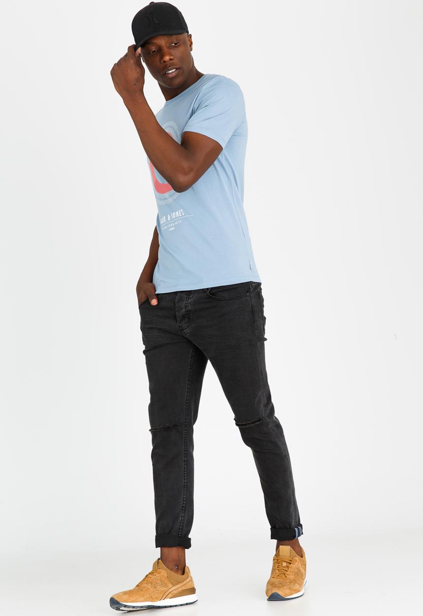 Jack & Jones - Note Tee Pale Blue