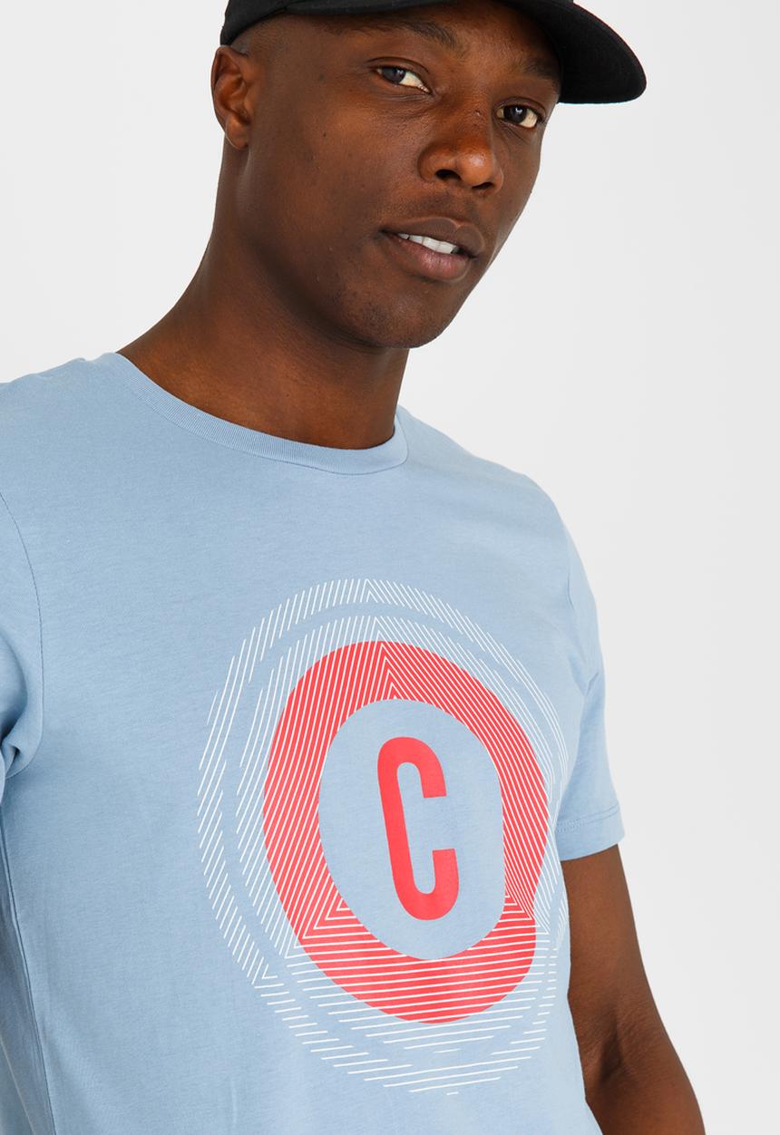 Jack & Jones - Note Tee Pale Blue